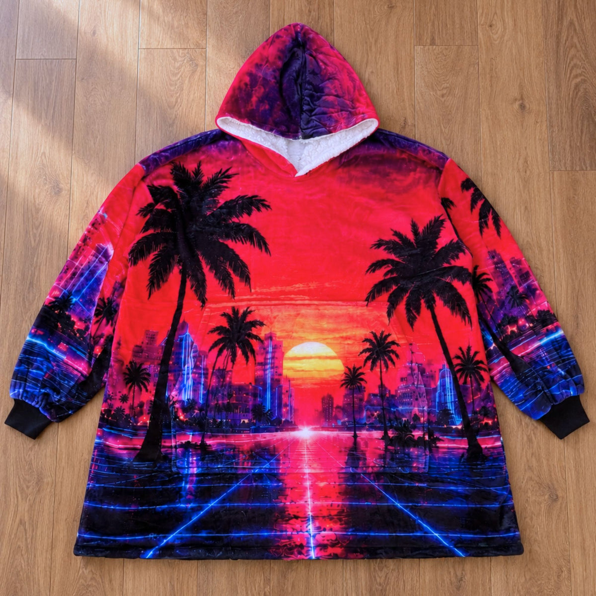 The Loafie - Wearable Hoodie Blanket