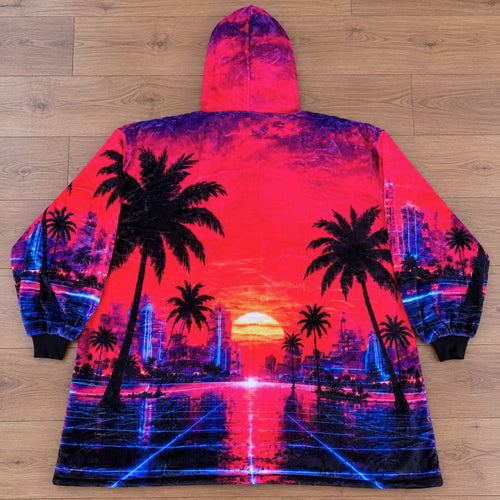 The Loafie - Wearable Hoodie Blanket